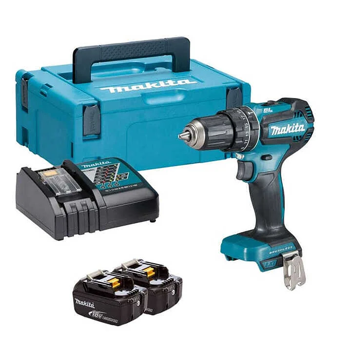 Perceuse à percussion Makita 18 V en coffret Makpac